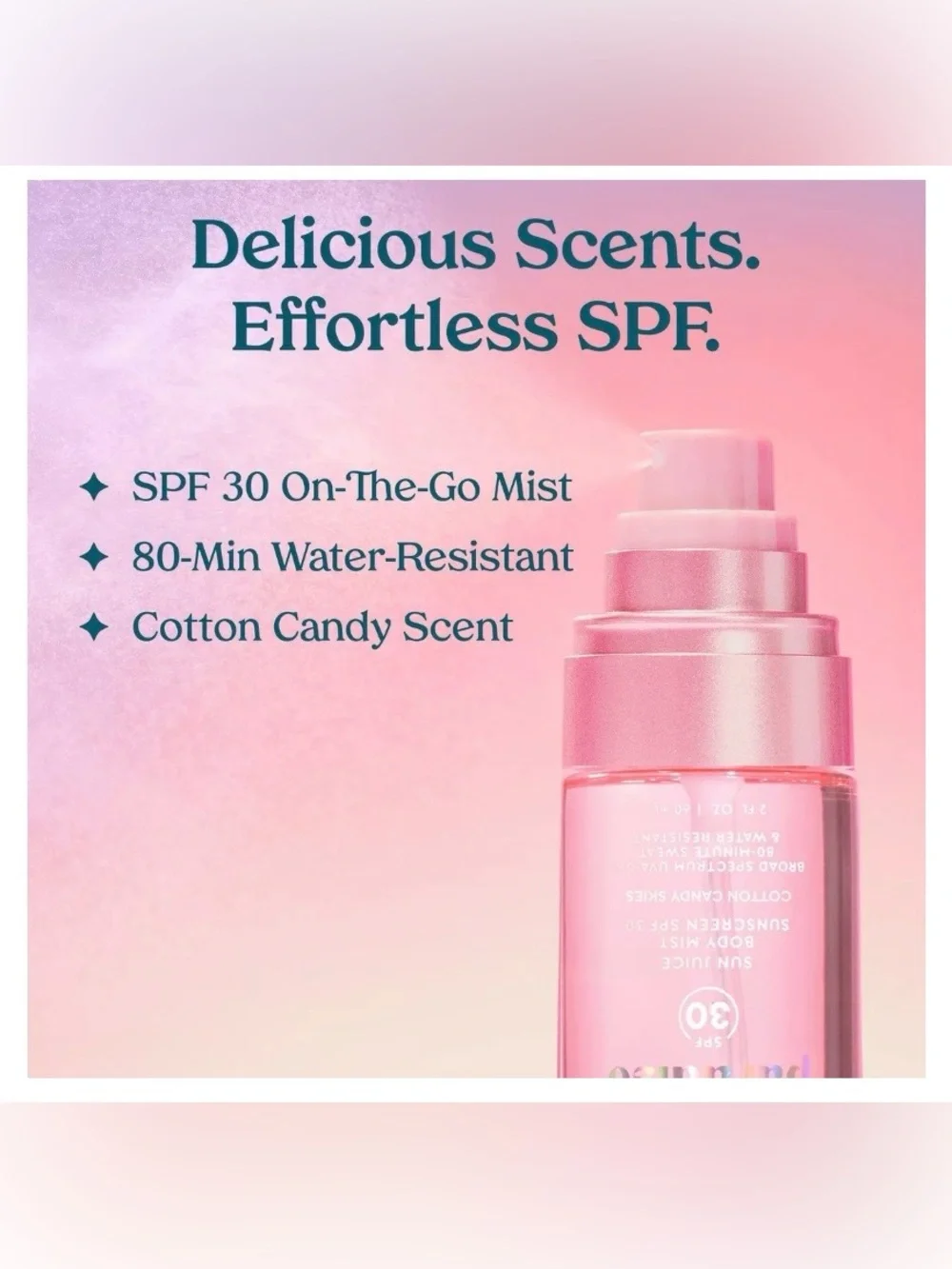 Kopari Beauty Sun Juice Body Mist Sunscreen SPF 30 2.0oz (You Pick 1)